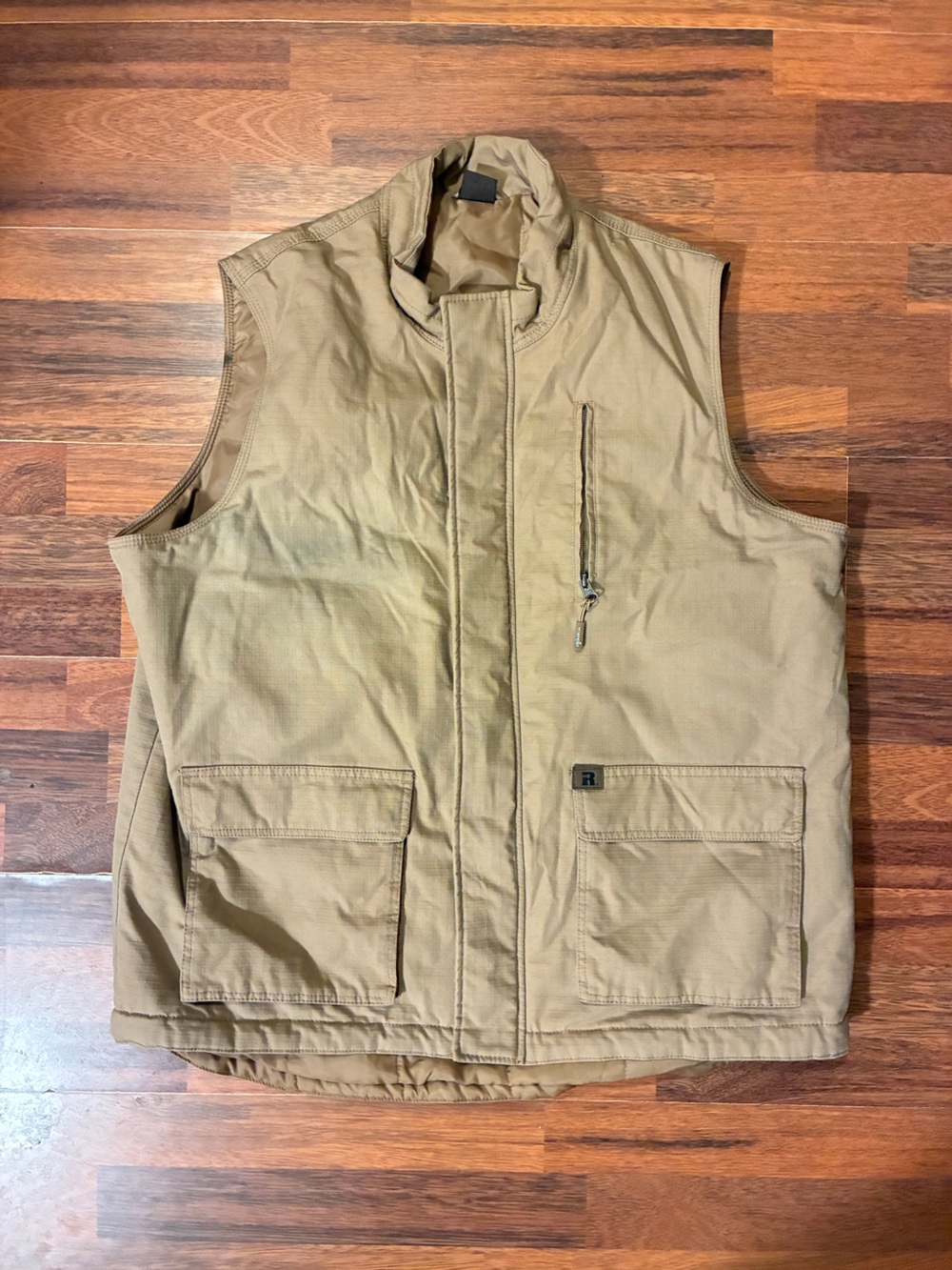 Wrangler Tan Workwear Insulated Vest